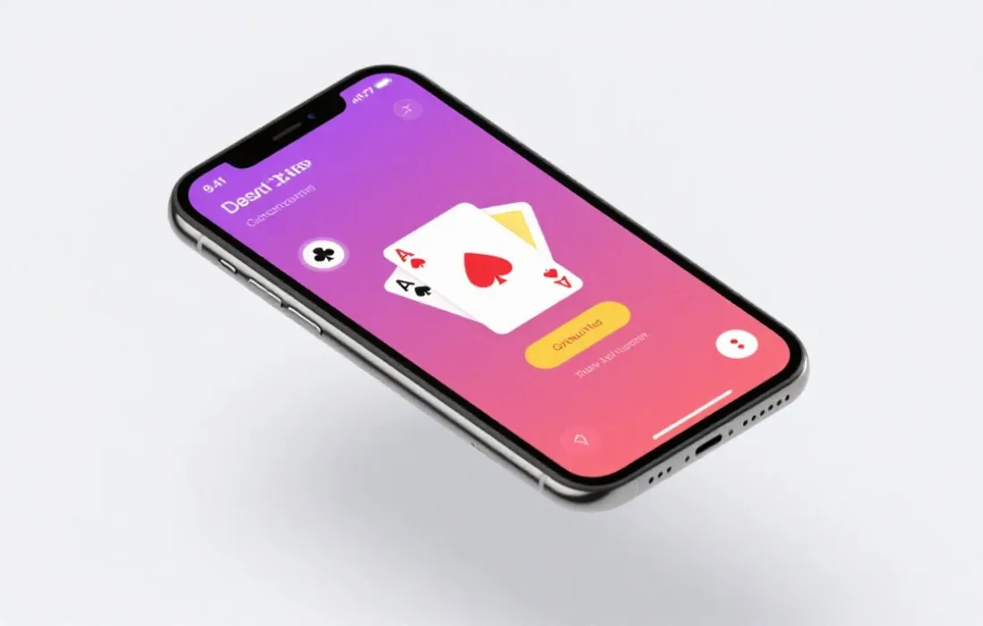 移动端斗地主学习与练习界面示意