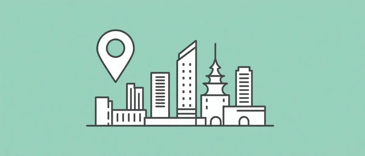 公司所在地理位置示意图